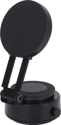 Immagine prodotto di Portacellulare a ventosa magnetica per auto, in lega di alluminio, struttura telescopica, portabicchieri bifacciale per specchietti in vetro