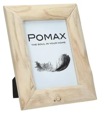 Obrázok produktu pre Rámček na fotografie Pomax Yutan, prírodný dizajn, rozmer: 21 cm (dĺžka) x 3 cm (šírka) x 26 cm (výška)