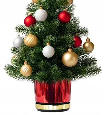 Produktbild von Kerd DEKOR DUO Rot-Gold Glänzend Blumentopf 26 cm