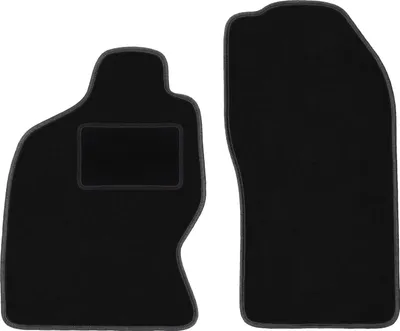 Obrázok produktu pre Predné Velúrové autokoberce Standard na mieru pre: Ford Maverick MK1 (1994-2003, 0) černé, sada 2 ks, s úchyty