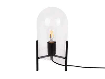 Produktbild von Tischlampe mit Lampenschirm aus Glas BELL, Ø 16 cm