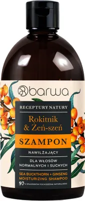 Zdjęcie produktu dla Szampon i żel do mycia 2w1 Barwa Rokitnik dla dzieci 380 ml