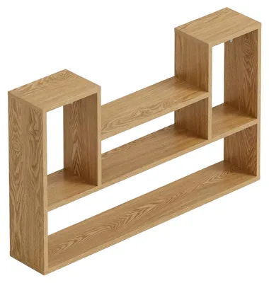 Productafbeelding van Wandplank TALO, 100 x 60 x 16 cm, bruin