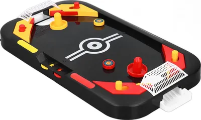 Produktbild von 2-in-1-Tischfußball-Eishockeyspiel, lustiges Eltern-Kind-Interaktionstisch-Spielzeugset, Geburtstagsgeschenk