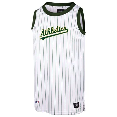 Image de débardeur en maille 47 Brand - Oakland Athletics pinstriped - L