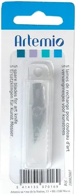 Produktbild von 5 Ersatzklingen für Kunstmesser