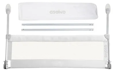 Obrázok produktu pre Asalvo postieľková zábrana 150 cm, strieborná, detská, strieborná, univerzálna veľkosť