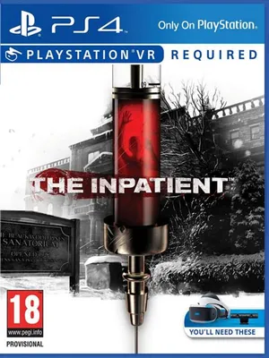Produktbild von Sony The Inpatient, PS VR, PlayStation 4, Adventure / Horror, M (Reif), Virtual Reality (VR)-Headset erforderlich