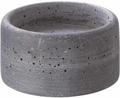 Immagine prodotto di Engels Kerzen Kerzenschale Ole S, Kunststoff, Anthrazit, Ø 10.5 H 5 cm, 50009004400