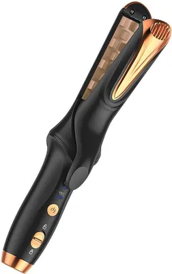 Produktbild von Warmluftbürste Kabelloser 2-in-1 Haarglätter & Lockenstab, 3 Temperatureinstellungen
