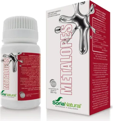 Produktbild von Soria Metalopes Nahrungsergänzungsmittel, Großpackung mit 120 Presslingen