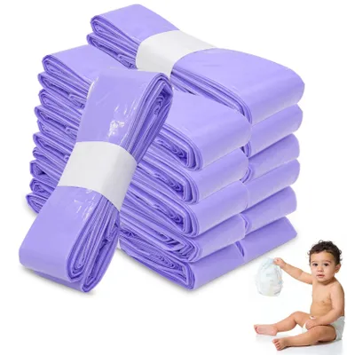 Zdjęcie produktu dla 12 sztuk wkładek do pojemnika na pieluchy, neutralizujących zapachy, premium