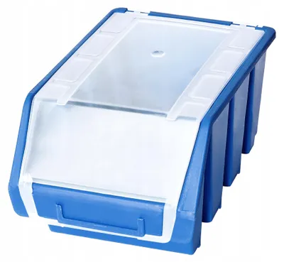 Obrázok produktu pre Stohovací box Patrol s vekom (veľkosť 3), farba modrá