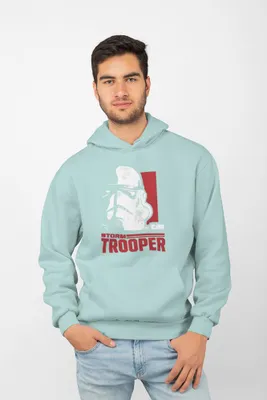 Produktbild von D&B Uni Hoodie MO00098 Star Wars MintGrün-Größe XL