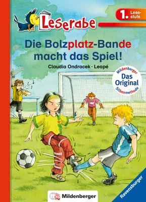 Produktbild von Leserabe mit Mildenberger. Leichter lesen lernen mit der Silbenmethode: Die Bolzplatz-Bande macht das Spiel!