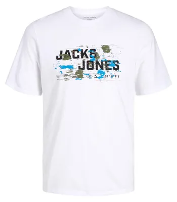 Image de T-shirt pour homme JACK & JONES Outdoor Logo Tee SS à col rond