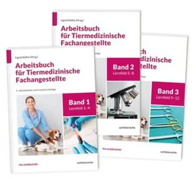 Produktbild von Arbeitsbücher für Tiermedizinische Fachangestellte SET