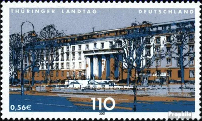 Produktbild von Briefmarken BRD (BR.Deutschland) 2001 Mi 2213 (kompl.Ausg.) FDC Landesparlamente