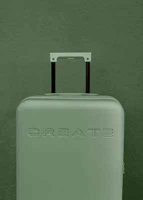 Produktbild von LUGGAGE STUDIO - Harter Koffer aus Polycarbonat mit TSA-Schloss und multidirektionalen Rädern