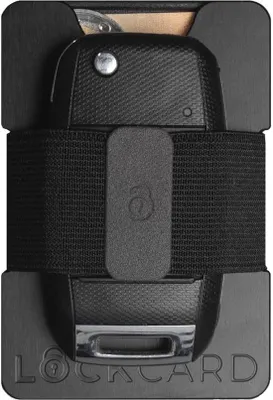 Produktbild von Smart Wallet mit Multilock . . . . RFID-Schutz, Minimalistisches Design für Männer und Frauen