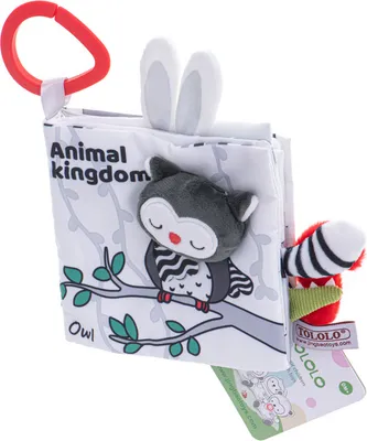 Obrázok produktu pre KIK KX5640 Detská senzorická knižka Animal kingdom