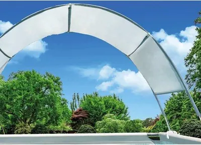 Image de Ombrage pour piscines rectangulaires - Protection pour piscines - 28054