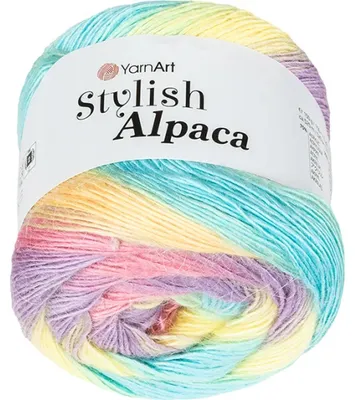 Produktbild von Yarn Art Stylish Alpaca 7707 Strickgarn