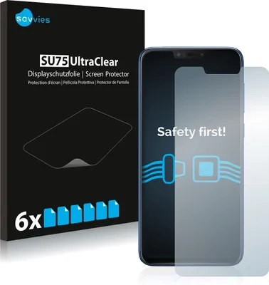 Produktbild von 6x Für ASUS ZenFone Max (M2) ZB633KL Schutzfolie Savvies Displayschutz Display Schutz Folie Klar Transparent