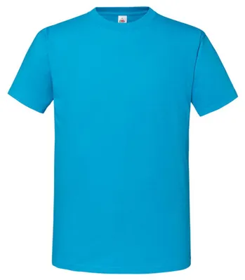 Productafbeelding van Fruit of the Loom - "Iconic 195" T-shirt voor heren/dames, uni model, LT6282 (XL) (Azure blauw)