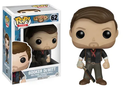 Immagine prodotto di Funko Pop Bioshock 2 Infinity Booker Dewitt 62 Vinyl Figure New!