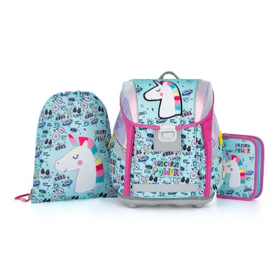 Obrázok produktu pre KARTON P+P Školský set 3ks PREMIUM LIGHT Unicorn iconic