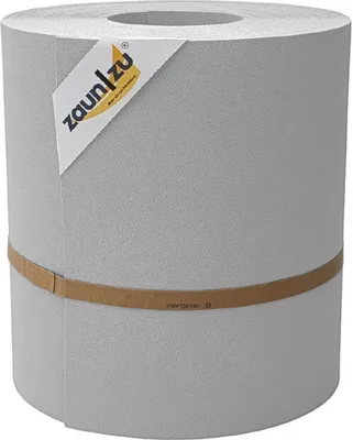 Produktbild von Sichtschutz zaun|zu PREMIUM MAXI 26m Rolle Zaunblende für 24cm Gittermatten Lichtgrau 26m