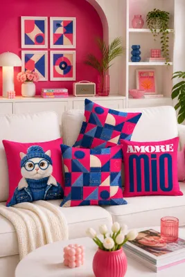 Obrázok produktu pre Evila Originals, kvalitná súprava na vankúše (4 kusy), 43x43 cm, 100% polyester, možnosť prania