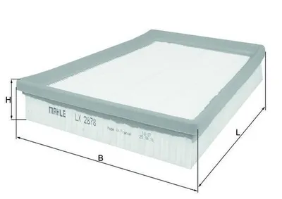 Zdjęcie produktu dla Filtr powietrza KNECHT LX 2878