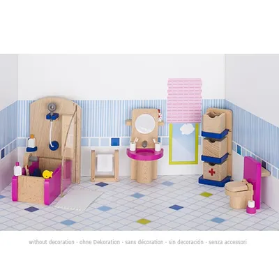 Produktbild von GOKI Gollnest & Kiesel Puppenmöbel Badezimmer