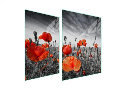 Produktbild von Glasschutzplatte Für Herd 70X52 Maki