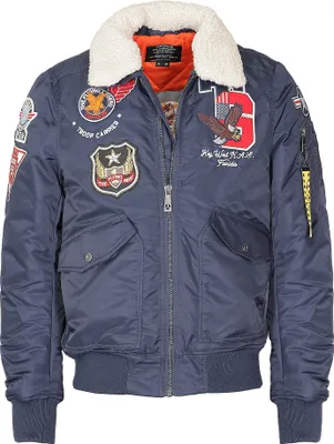 Produktbild von Top Gun Bomberjacke TG23002 Herren navy XL