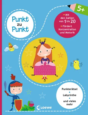Produktbild von Punkt zu Punkt - Mit den Zahlen von 1 bis 20