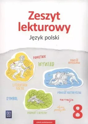 Zdjęcie produktu dla WSiP Zeszyt ćwiczeń Lekturowy Klasa 8