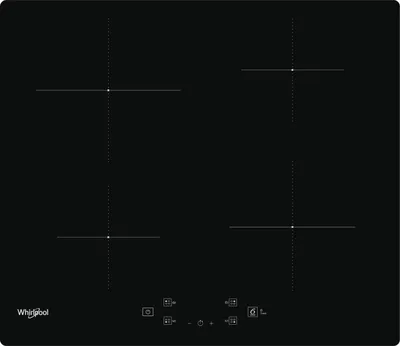Immagine prodotto di Whirlpool WS Q2160 NE Piano Cottura a Induzione da Incasso 4 Fornelli Nero