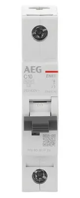 Image de AEG Disjoncteur Elfaplus 6kA C-10A 1P (2CDS251088R0104)