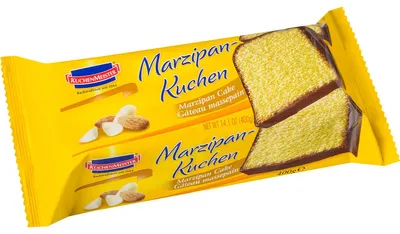 Immagine prodotto di KuchenMeister torta di marzapane Pan di Spagna umido con marzapane 400g