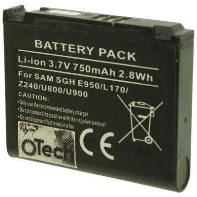 Produktbild von Batterie kompatibel mit SAMSUNG AB653039CE - Otech