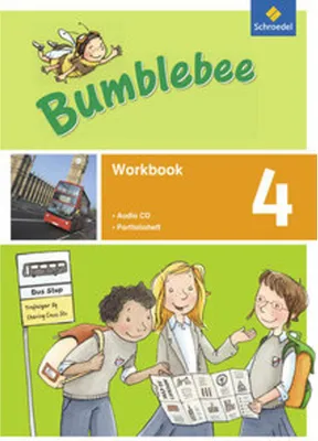 Obrázok produktu pre Bumblebee 4. Workbook 4 plus Portfolioheft und Pupil's Audio-CD