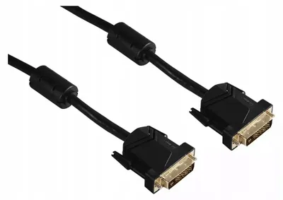 Produktbild von Hama 00125285, 1,8 m, DVI-D, DVI-D, Männlich, Männlich, Schwarz