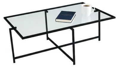 Produktbild von Anna - Couchtisch, 94x64x35h cm Schwarz, Anlaufbeständig