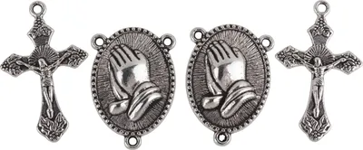 Produktbild von VBS Anhänger "Christliche Symbole", 4er-Set