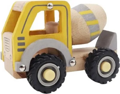 Produktbild von Simply Holz Betonmischer Spielzeugauto für Kinder ab 3 Jahren