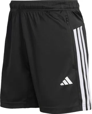 Produktbild von adidas Workout Essentials Base 3-Streifen Piqué-Short 7 In Herren Trainingsshorts schwarz/weiß schwarz/weiß XXL