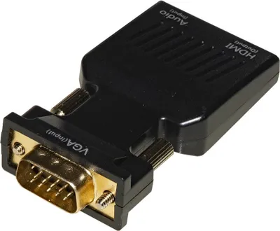 Produktbild von LINK LKADAT129, HDMI + 3.5mm, VGA (D-Sub), Buchse, Stecker, Schwarz, 270 g
